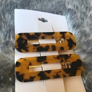 Large Tortoiseshell Barrettes